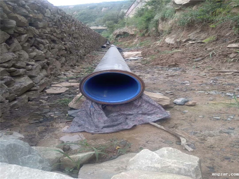 涂塑复合管双密封 施工现场